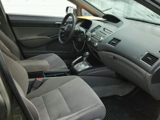 1HGFA16556L078993 - 2006 HONDA CIVIC LX GRAY photo 5