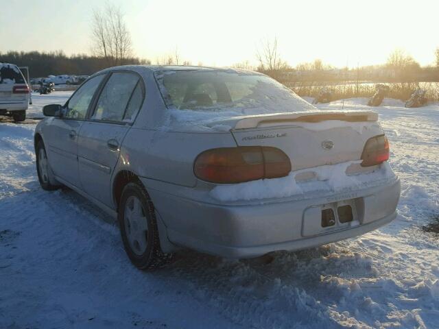 1G1NE52J516128574 - 2001 CHEVROLET MALIBU LS SILVER photo 3