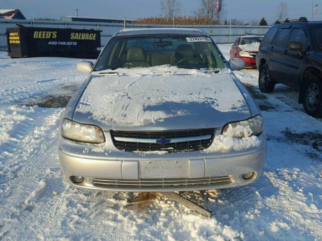 1G1NE52J516128574 - 2001 CHEVROLET MALIBU LS SILVER photo 9