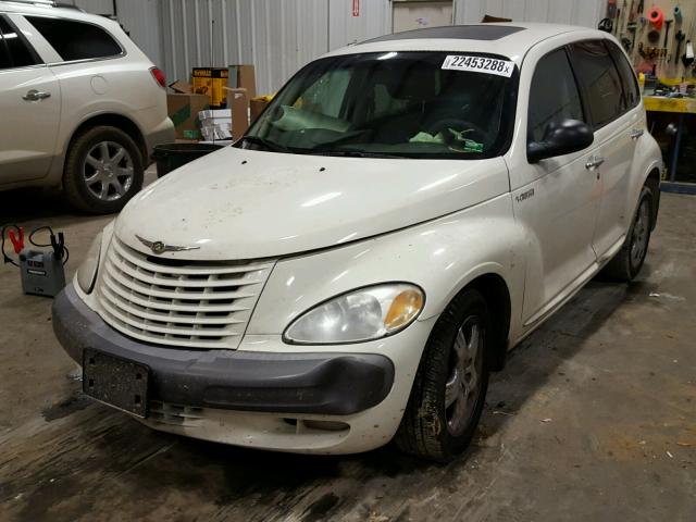 3C8FY68B22T240280 - 2002 CHRYSLER PT CRUISER WHITE photo 2