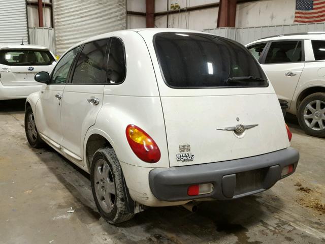 3C8FY68B22T240280 - 2002 CHRYSLER PT CRUISER WHITE photo 3