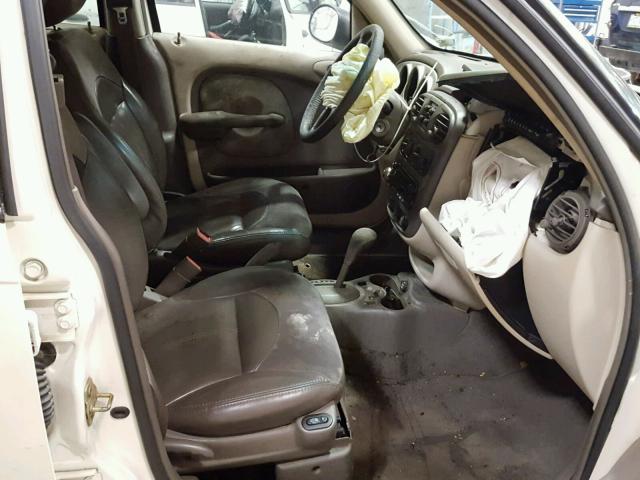 3C8FY68B22T240280 - 2002 CHRYSLER PT CRUISER WHITE photo 5