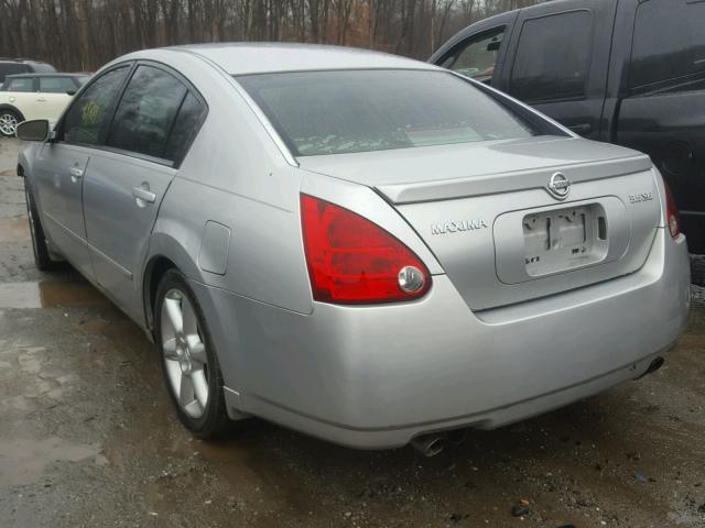 1N4BA41EX5C815728 - 2005 NISSAN MAXIMA SE SILVER photo 3