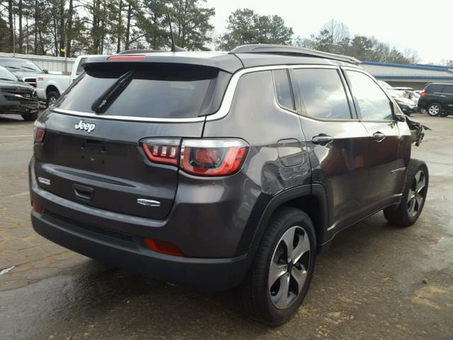 3C4NJCBB0HT642896 - 2017 JEEP COMPASS LA GRAY photo 4