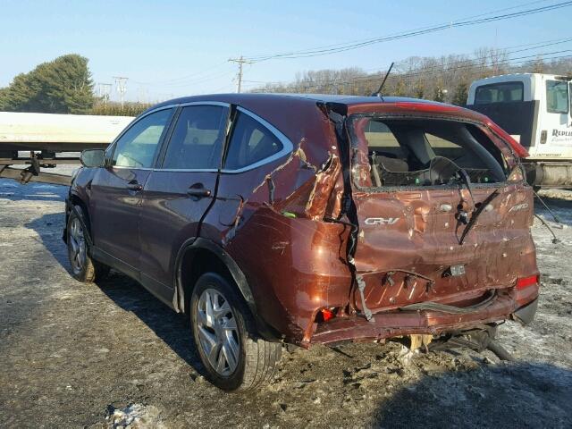 2HKRM4H50GH622887 - 2016 HONDA CR-V EX ნაცრისფერი ფოტო 3