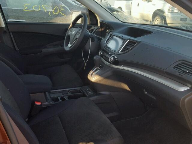 2HKRM4H50GH622887 - 2016 HONDA CR-V EX ნაცრისფერი ფოტო 5