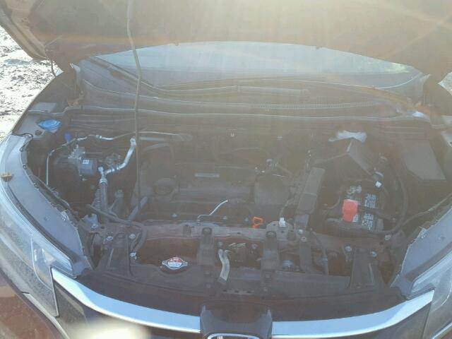 2HKRM4H50GH622887 - 2016 HONDA CR-V EX ნაცრისფერი ფოტო 7