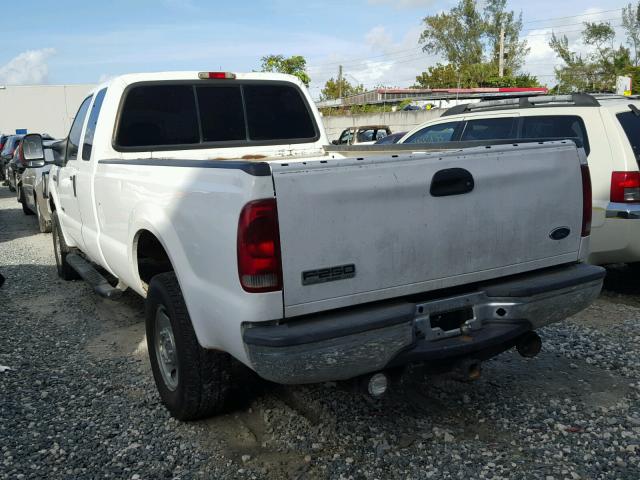 1FTSX21P26EC13040 - 2006 FORD F250 SUPER WHITE photo 3