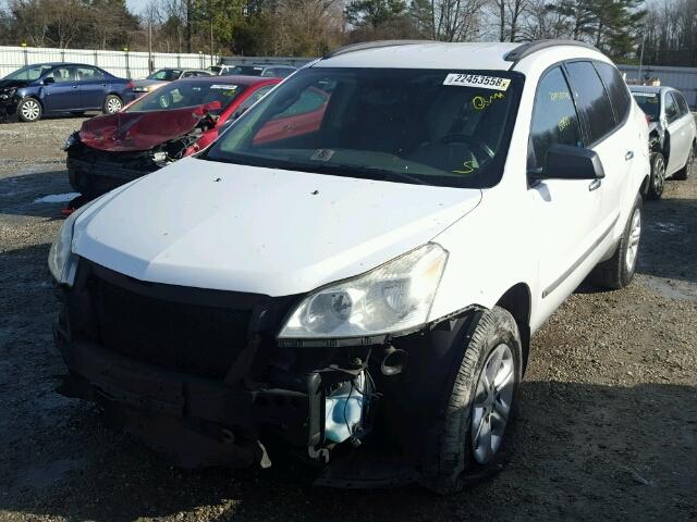 1GNER13D59S146953 - 2009 CHEVROLET TRAVERSE L WHITE photo 2