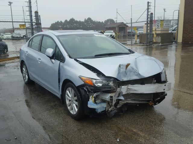 19XFB2F84CE011852 - 2012 HONDA CIVIC EX BLUE photo 1