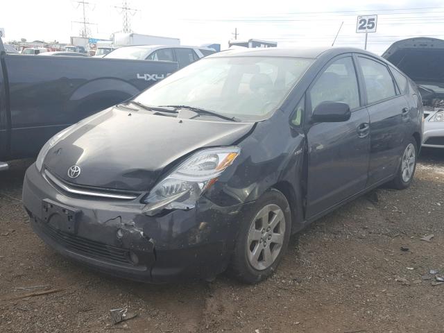 JTDKB20UX63134684 - 2006 TOYOTA PRIUS BLACK photo 2