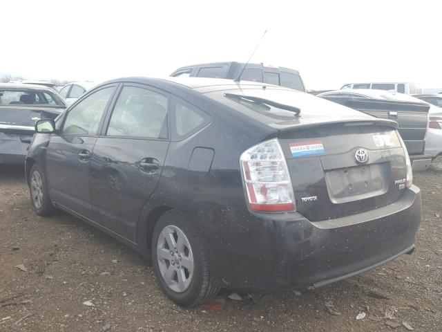 JTDKB20UX63134684 - 2006 TOYOTA PRIUS BLACK photo 3