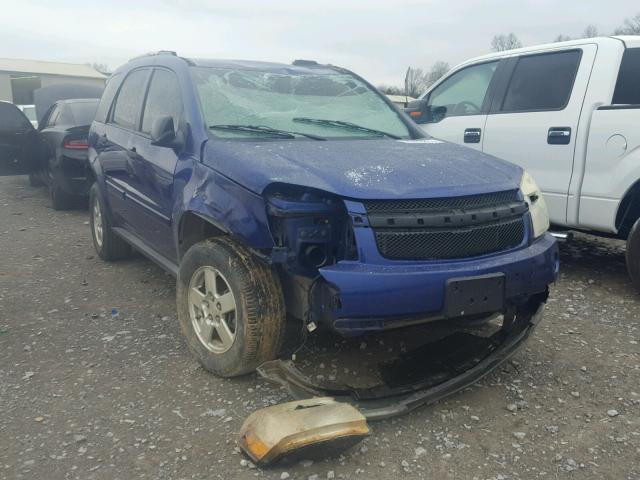 2CNDL23F876224506 - 2007 CHEVROLET EQUINOX LS BLUE photo 1