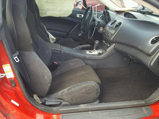 4A3AK24F96E027697 - 2006 MITSUBISHI ECLIPSE GS RED photo 5