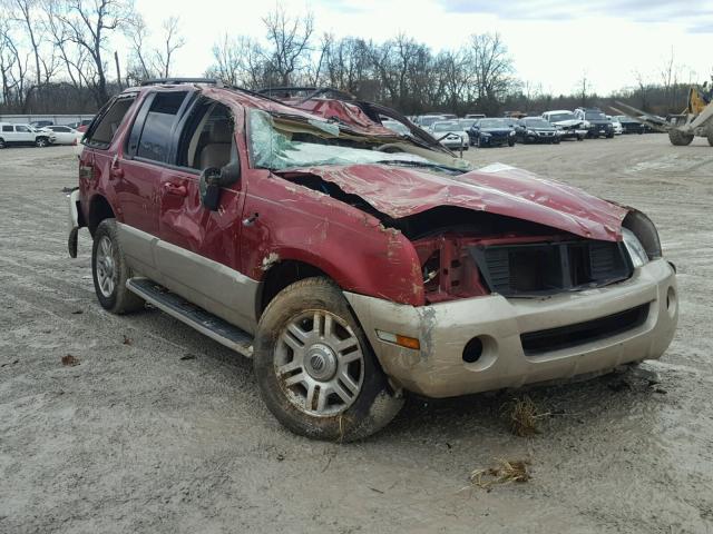 4M2ZU86E94ZJ47927 - 2004 MERCURY MOUNTAINEE MAROON photo 1