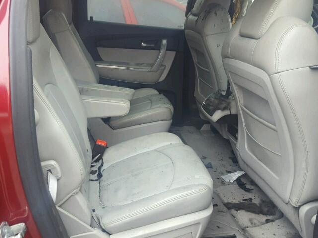 1GKER23738J193206 - 2008 GMC ACADIA SLT წითელი ფოტო 6