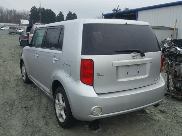 JTLKE50E181008427 - 2008 TOYOTA SCION XB GRAY photo 3