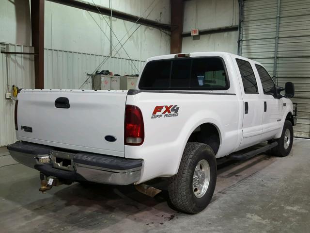 3FTNW21F42MA15913 - 2002 FORD F250 SUPER WHITE photo 4