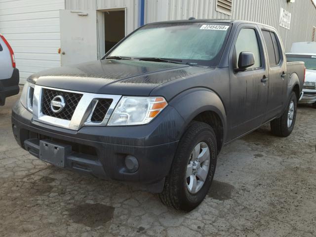 1N6AD0ER5CC483565 - 2012 NISSAN FRONTIER S CHARCOAL photo 2