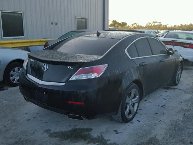 19UUA8F74CA018325 - 2011 ACURA TL BLACK photo 4