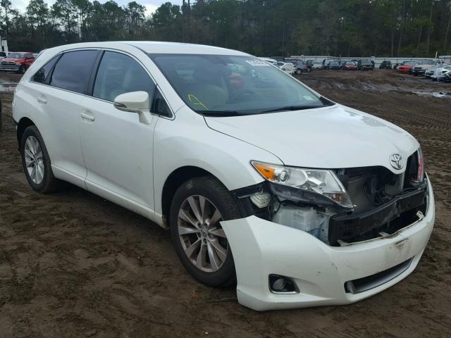 4T3ZA3BB3DU076706 - 2013 TOYOTA VENZA LE WHITE photo 1