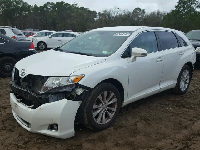 4T3ZA3BB3DU076706 - 2013 TOYOTA VENZA LE WHITE photo 2