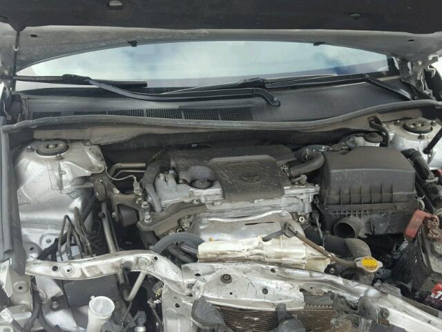 4T4BF1FKXCR229970 - 2012 TOYOTA CAMRY BASE SILVER photo 7