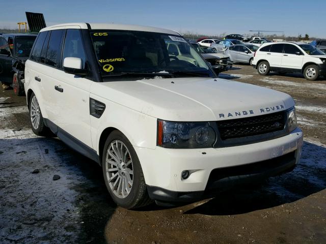 SALSF2D4XAA250723 - 2010 LAND ROVER RANGE ROVE WHITE photo 1