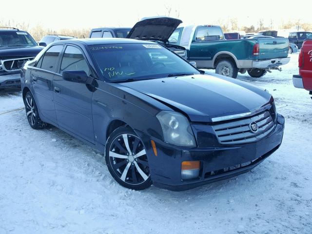 1G6DM57T070108358 - 2007 CADILLAC CTS BLACK photo 1