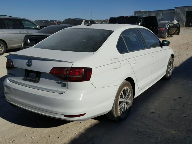 3VWD67AJ6GM387304 - 2016 VOLKSWAGEN JETTA SE WHITE photo 4