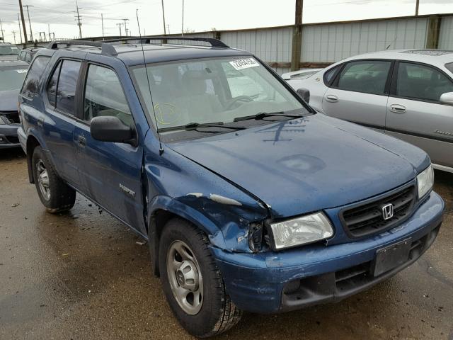 4S6CK58W9Y4408372 - 2000 HONDA PASSPORT E BLUE photo 1