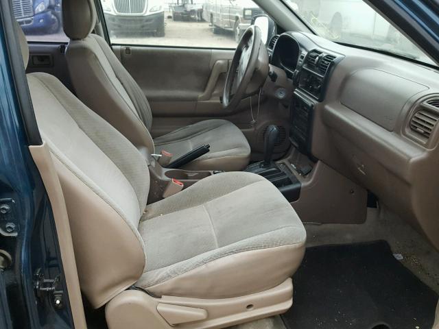 4S6CK58W9Y4408372 - 2000 HONDA PASSPORT E BLUE photo 5