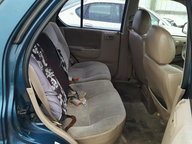 4S6CK58W9Y4408372 - 2000 HONDA PASSPORT E BLUE photo 6