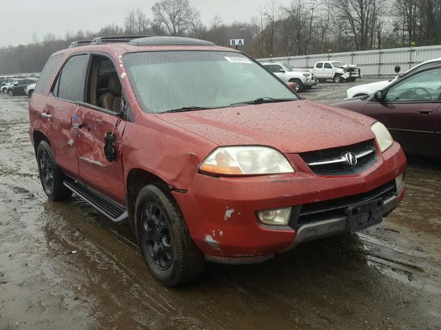 2HNYD18872H515562 - 2002 ACURA MDX TOURIN MAROON photo 1