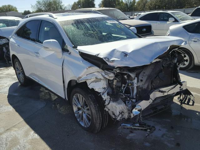 2T2BK1BA7DC206440 - 2013 LEXUS RX 350 WHITE photo 1