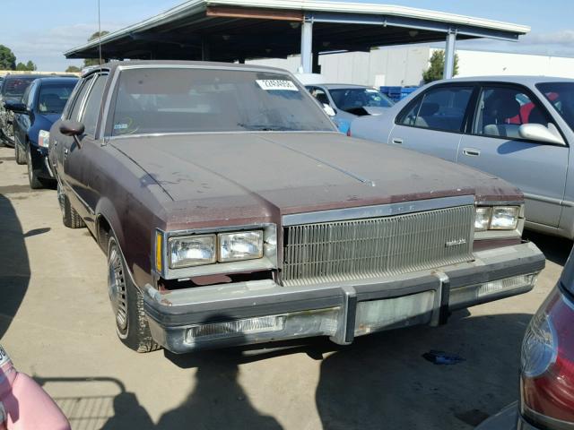 1G4AJ69A9EH460939 - 1984 BUICK REGAL RED photo 1