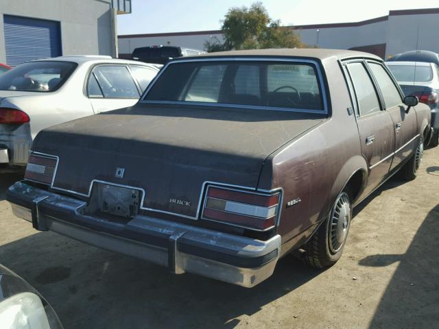 1G4AJ69A9EH460939 - 1984 BUICK REGAL RED photo 4