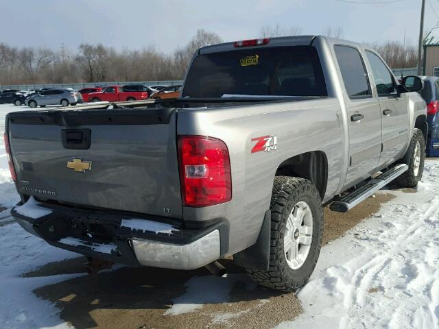 3GCEK13368G134093 - 2008 CHEVROLET SILVERADO SILVER photo 4