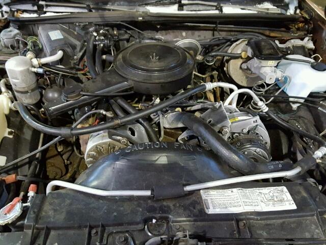 1G7AF69J5CP206619 - 1982 PONTIAC GRAND LEMA BROWN photo 7