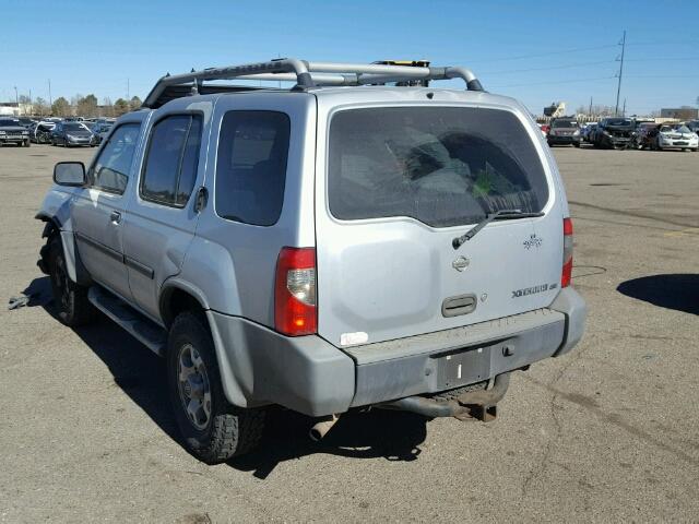 5N1ED28Y4YC502161 - 2000 NISSAN XTERRA XE WHITE photo 3