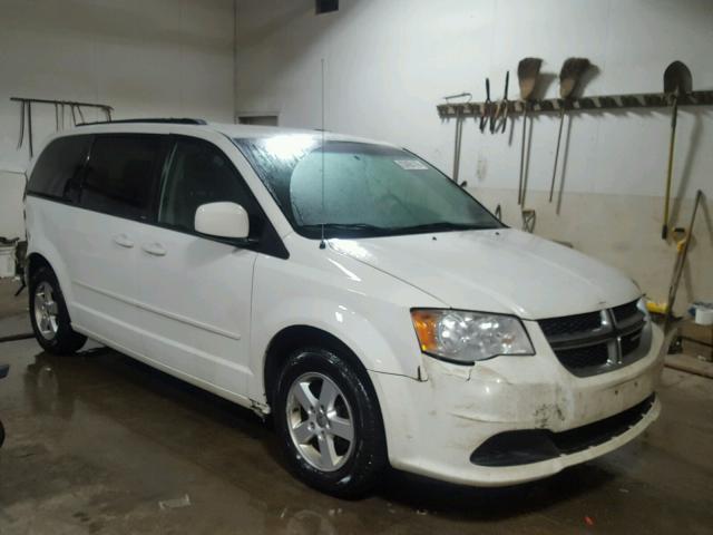 2D4RN3DGXBR656591 - 2011 DODGE GRAND CARA WHITE photo 1