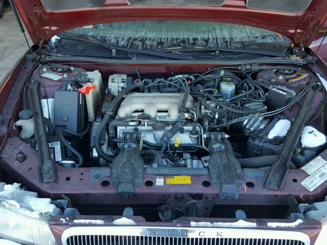 2G4WY52M3X1439218 - 1999 BUICK CENTURY LI BURGUNDY photo 7