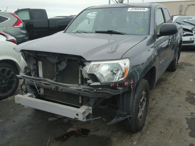 5TFTX4CN6EX040542 - 2014 TOYOTA TACOMA ACC GRAY photo 2