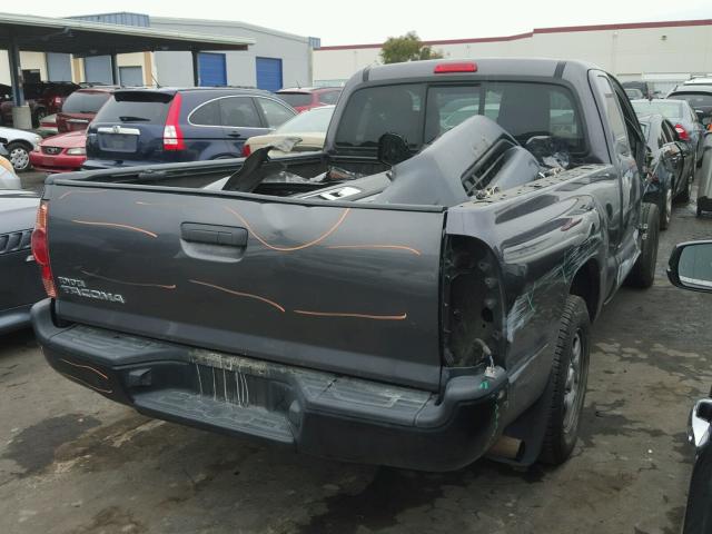 5TFTX4CN6EX040542 - 2014 TOYOTA TACOMA ACC GRAY photo 4