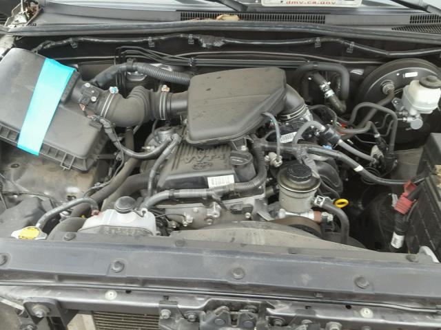 5TFTX4CN6EX040542 - 2014 TOYOTA TACOMA ACC GRAY photo 7