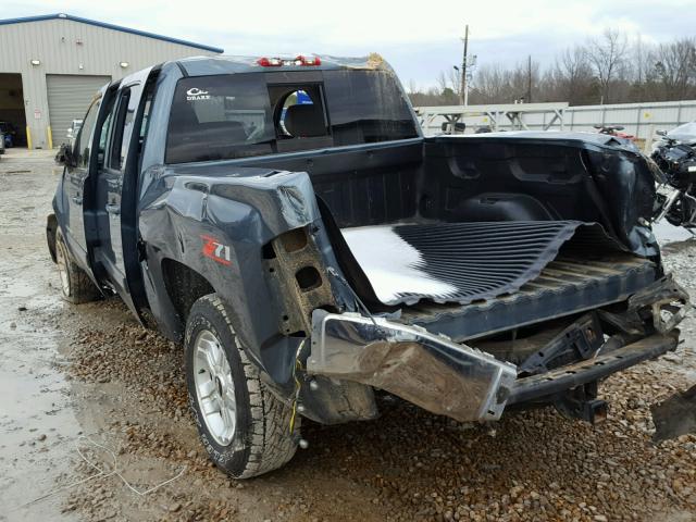 2GCEC13J071593834 - 2007 CHEVROLET SILVERADO BLUE photo 3