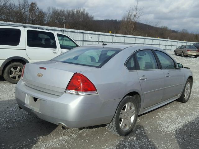 2G1WG5E35C1299329 - 2012 CHEVROLET IMPALA LT SILVER photo 4