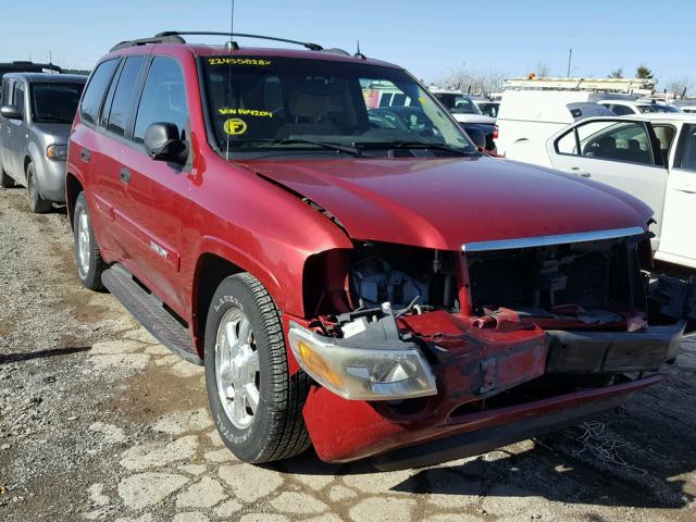 1GKDT13S652164204 - 2005 GMC ENVOY RED photo 1