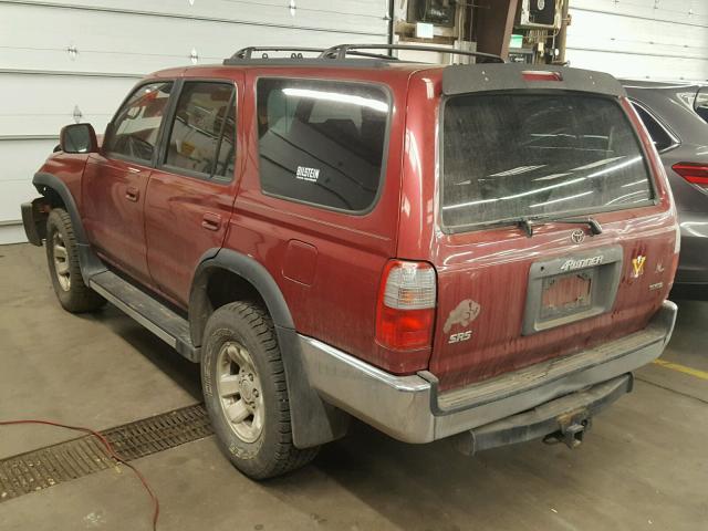 JT3HN86R7W0174945 - 1998 TOYOTA 4RUNNER SR MAROON photo 3