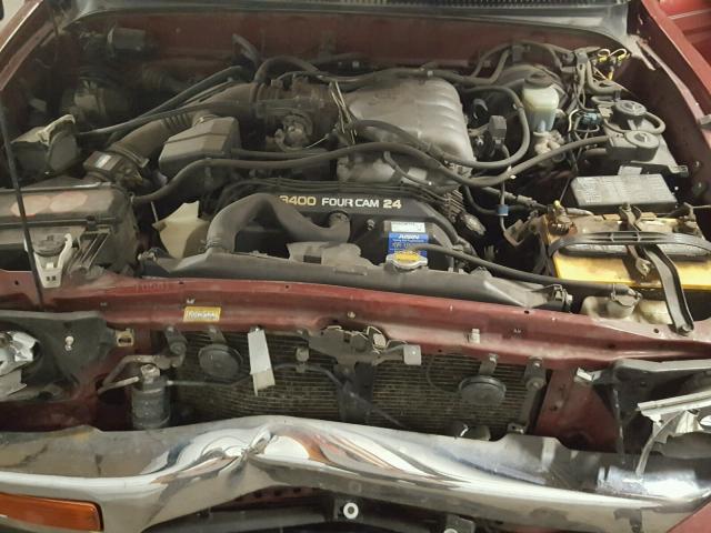 JT3HN86R7W0174945 - 1998 TOYOTA 4RUNNER SR MAROON photo 7